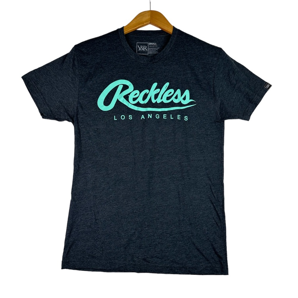Young & Reckless Grey T Shirt Size‎ S
